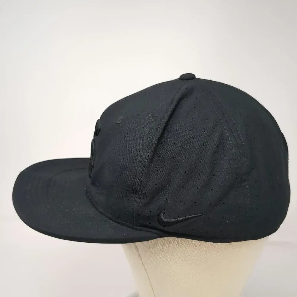 Nike Baseball Cap Black One Size Michigan State Spartans Tonal Dri-FIT Hat
